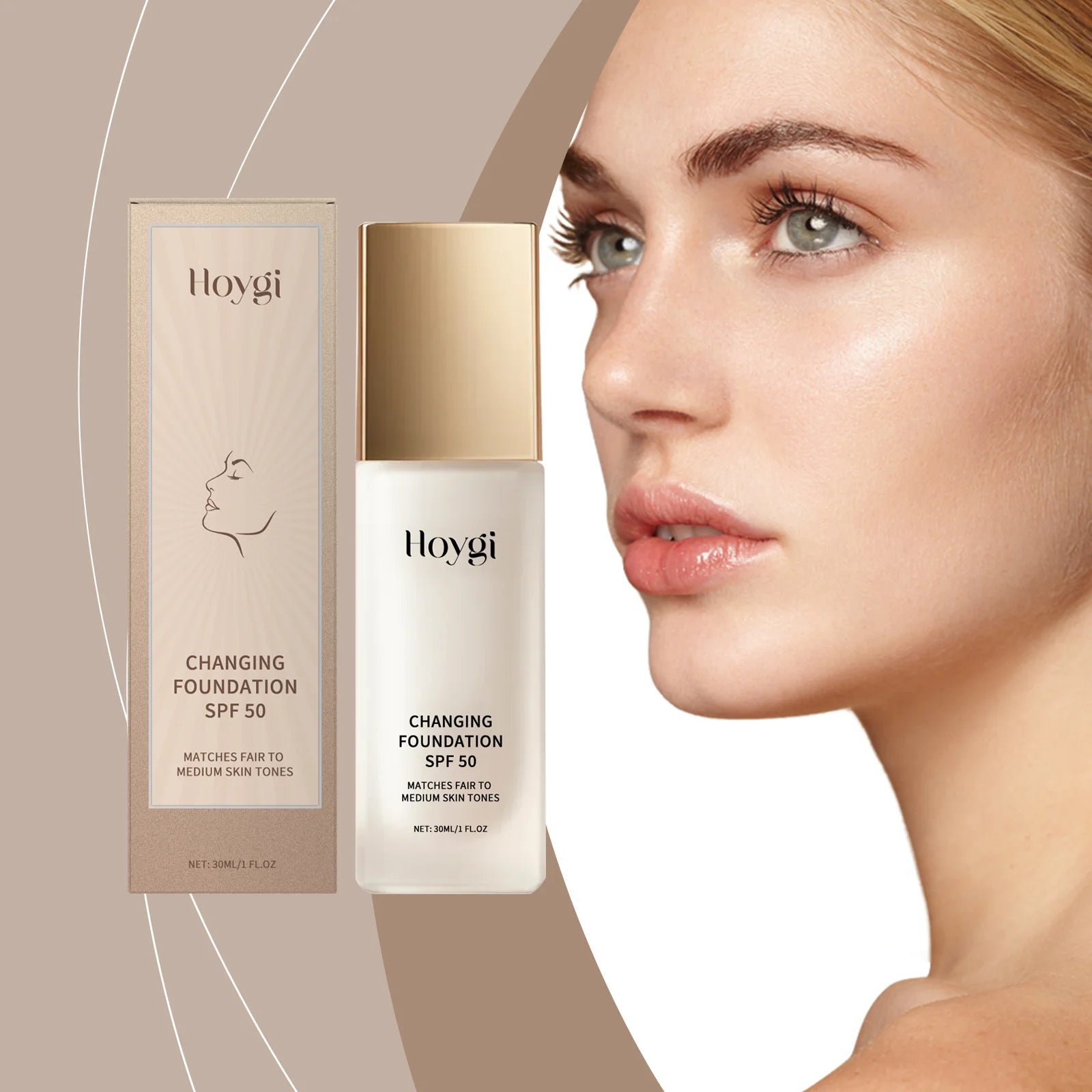 Lightweight Matte Concealer Foundation Liquid – Moisturizing & Bright Liquid Foundation Oasis Select