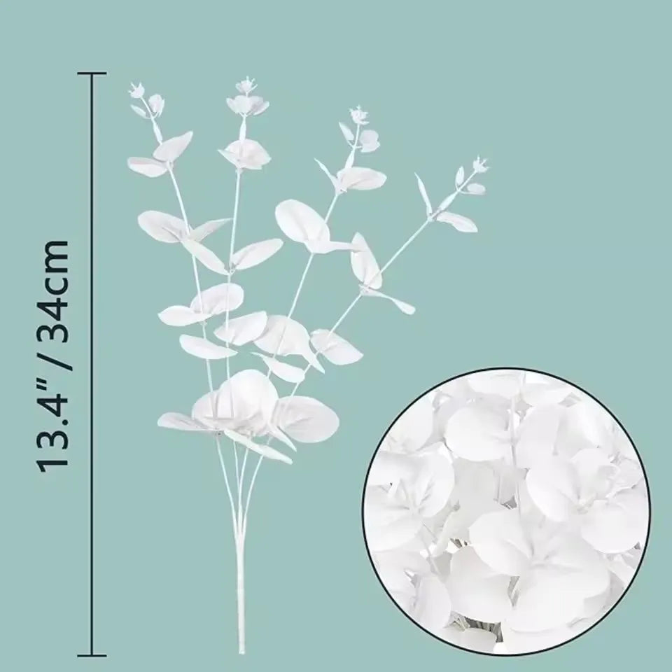 Artificial Eucalyptus Branch | Halloween & Christmas Décor