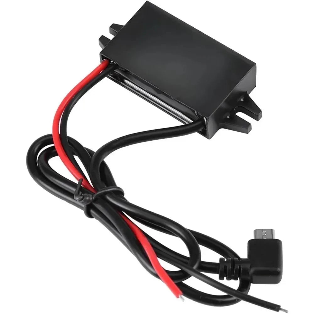 IP67 Waterproof DC/DC 12V Step Down To 5V 3A 15W Buck Converter For Car Stereo Radio Monitoring LED Display Electric Fan Motors Oasis Select