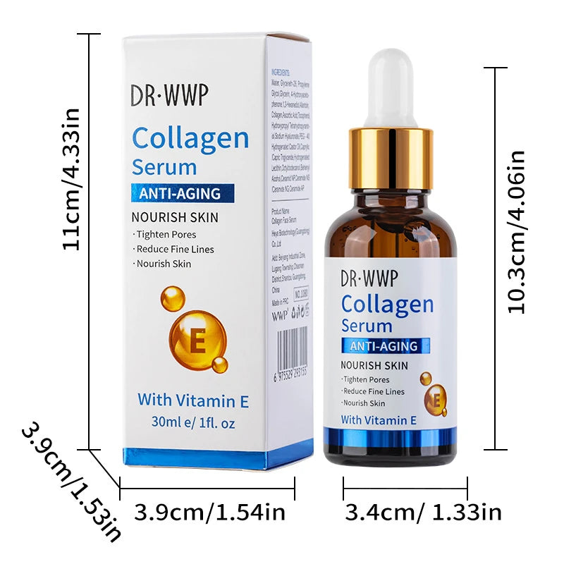 Korean Collagen, Vitamin C & Kojic Acid Face Serum | Lifting