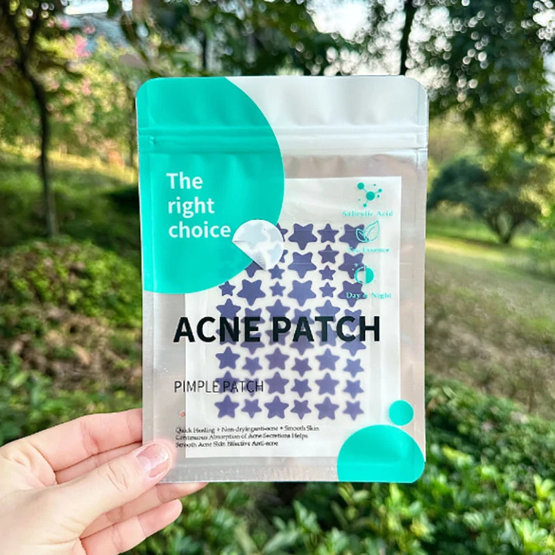 40/51pcs Star Colorful Invisible Pimple Patch Acne Removal Skin Care Stickers Concealer Face Spot Beauty Christmas Halloween Oasis Select MR-11-51pcs
