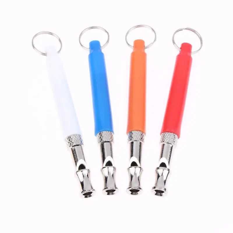 1Pcs Adjustable Ultrasonic Dog Whistle with Cord Silent Barking Control Pet Training Supplies Discipline Flute for Dogs Oasis Select