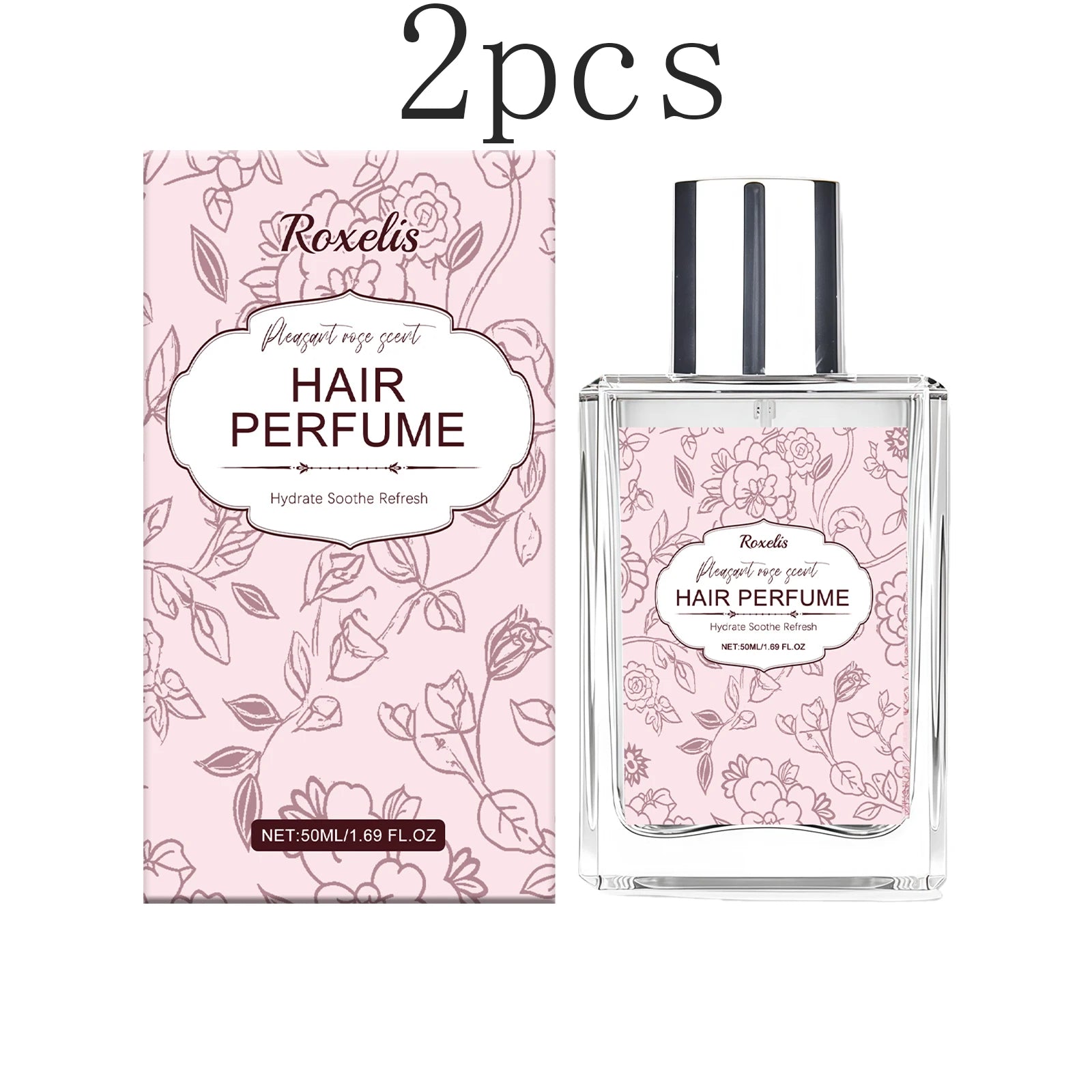 Rose Hair Perfume Mist – Moisturizing & Long-Lasting Scent
