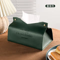 Nordic Light Luxury Tissue Box For Home Living Room, Internet Famous Car Drawer, Simple And High-end Creative Napkin Storage Box Oasis Select green