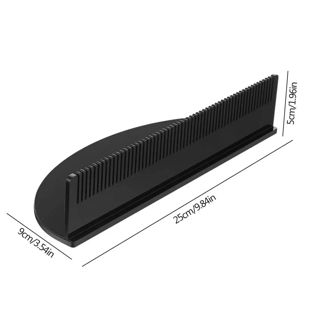 Acrylic Hair Extension Holder Braiding Hair Rack Display Lightweight Wigs Organizer Rack Acrylic Hair Extension Display Braiding Oasis Select Black China Mainland