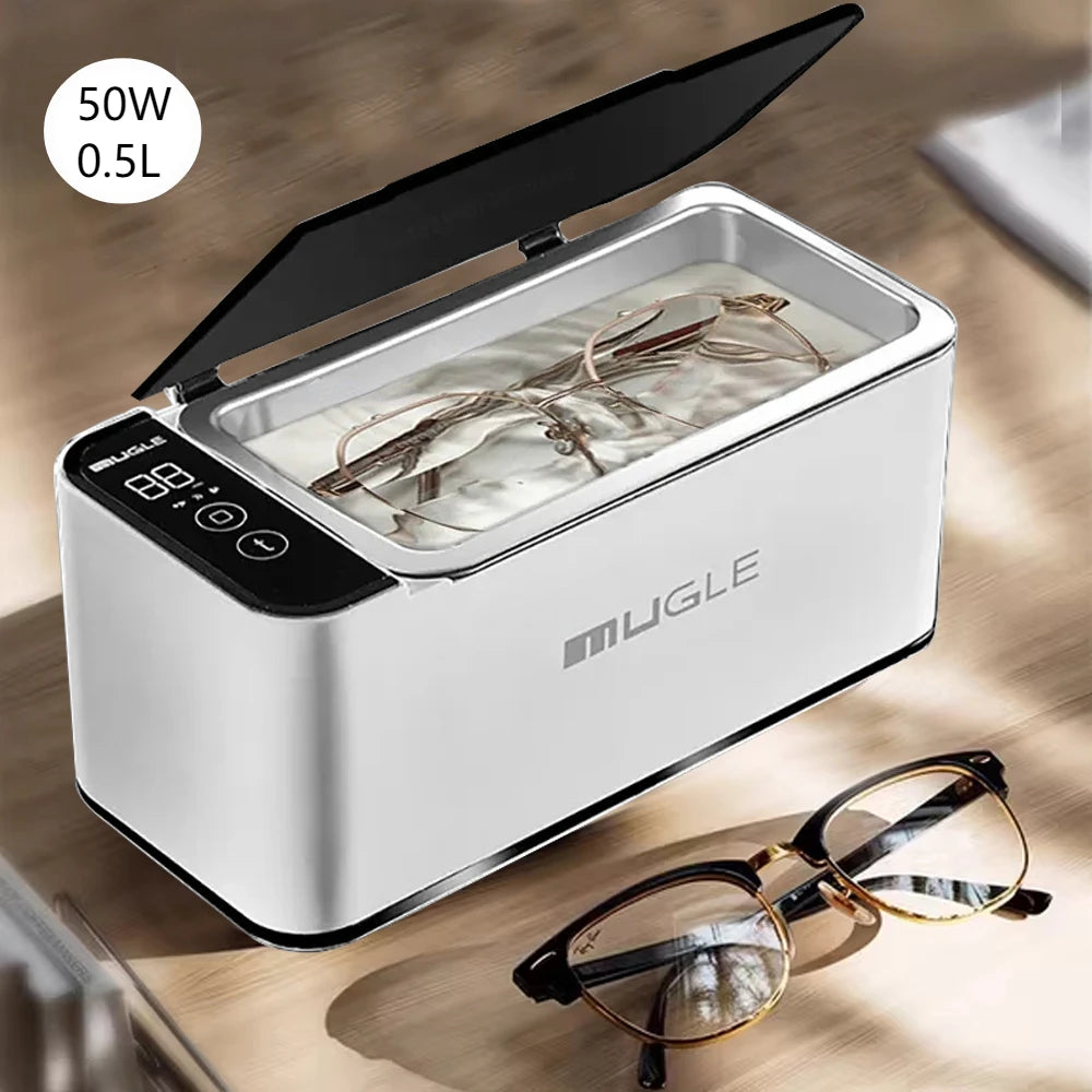 URGGU 50W Ultrasonic Cleaner – Jewelry, Glasses & Watch Bath