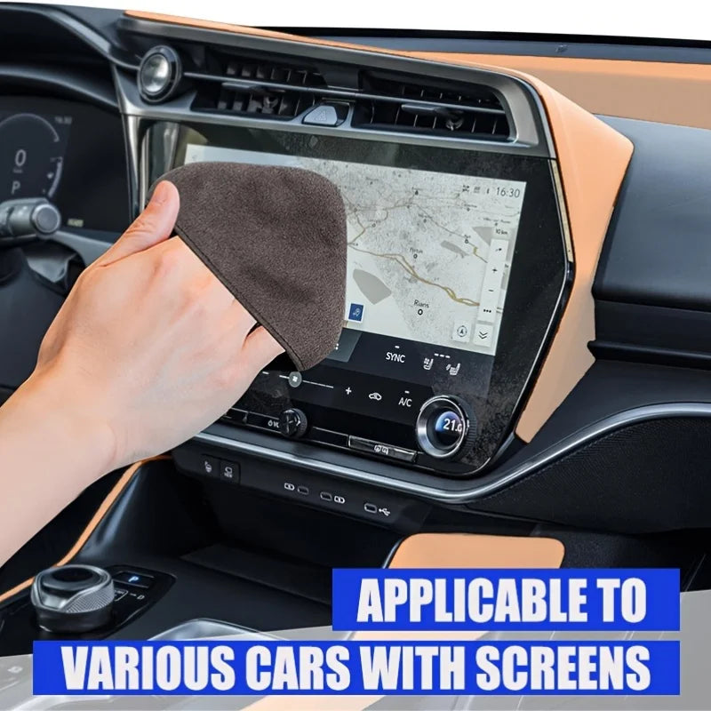 Ultra-Fine Microfiber Car Touchscreen Cleaning Cloth, Microfiber Touchscreen Cleaning Cloth for Dashboard and Display Screen Oasis Select