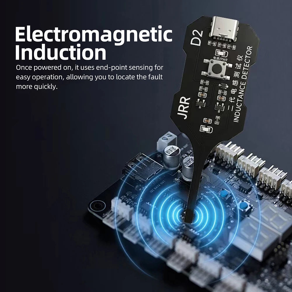 Inductance Tester Motherboard Coil Tester Inductor Detector Repair Tool Electromagnetic Induction Quick Fault Check Repair Tools Oasis Select