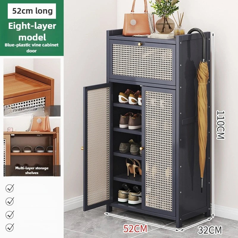 Entry to the door of the shoe cabinet, large-capacity shoe cabinet, multi-layer porch, for the corridor outside the door Oasis Select Grey G
