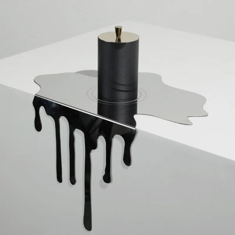 Modern simple stainless steel water drop reflection decoration living room porch office study soft decoration room decor Oasis Select