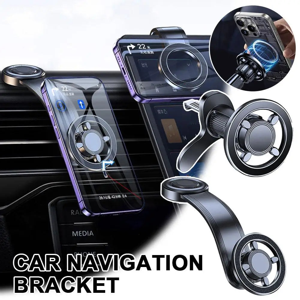 Magnetic Car Phone Holder – 17 Magnets, 360° Air Vent Mount Car Phone Mount Oasis Select