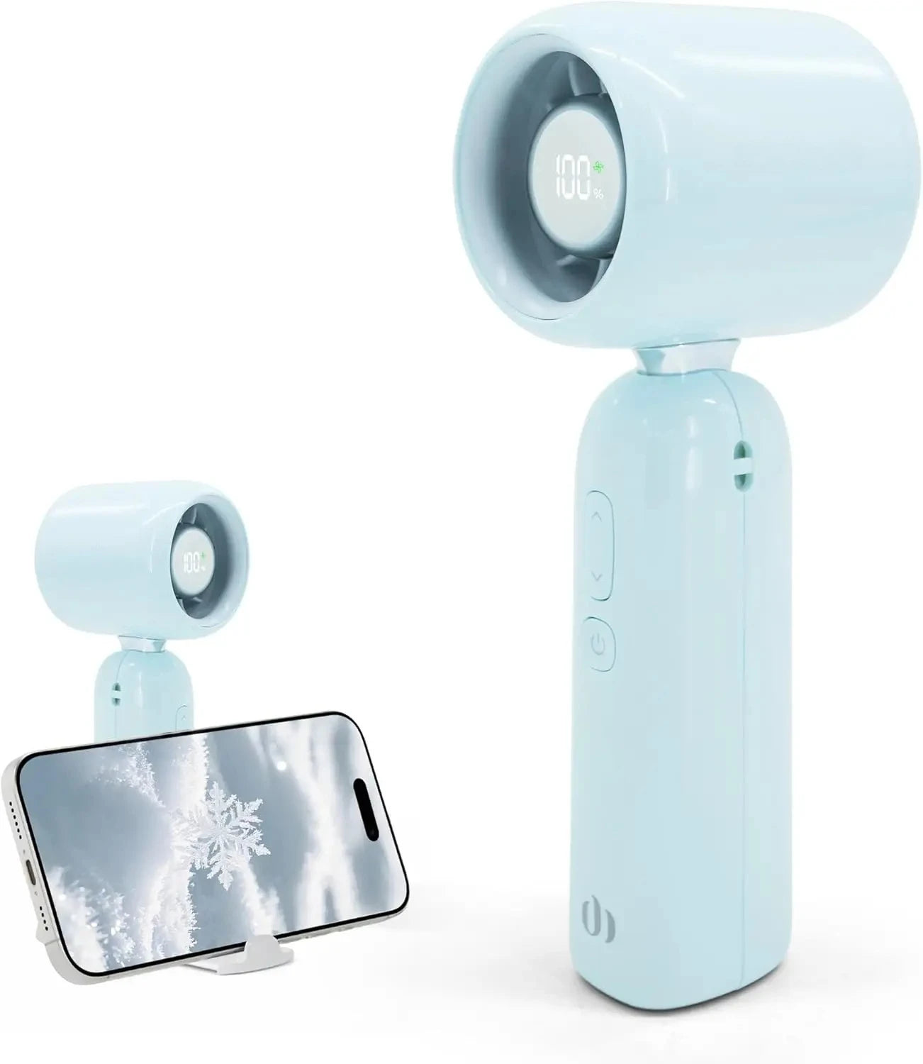 URGGU Turbo Handheld Fan 4500mAh | 5 Speeds & LED Display