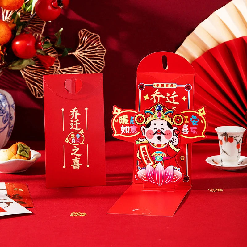 Chinese New Year Red Envelopes Red Pocket Year Of Horse Lucky Money Pockets Spring Festival Gift New Year Eve Hongbao Oasis Select A23