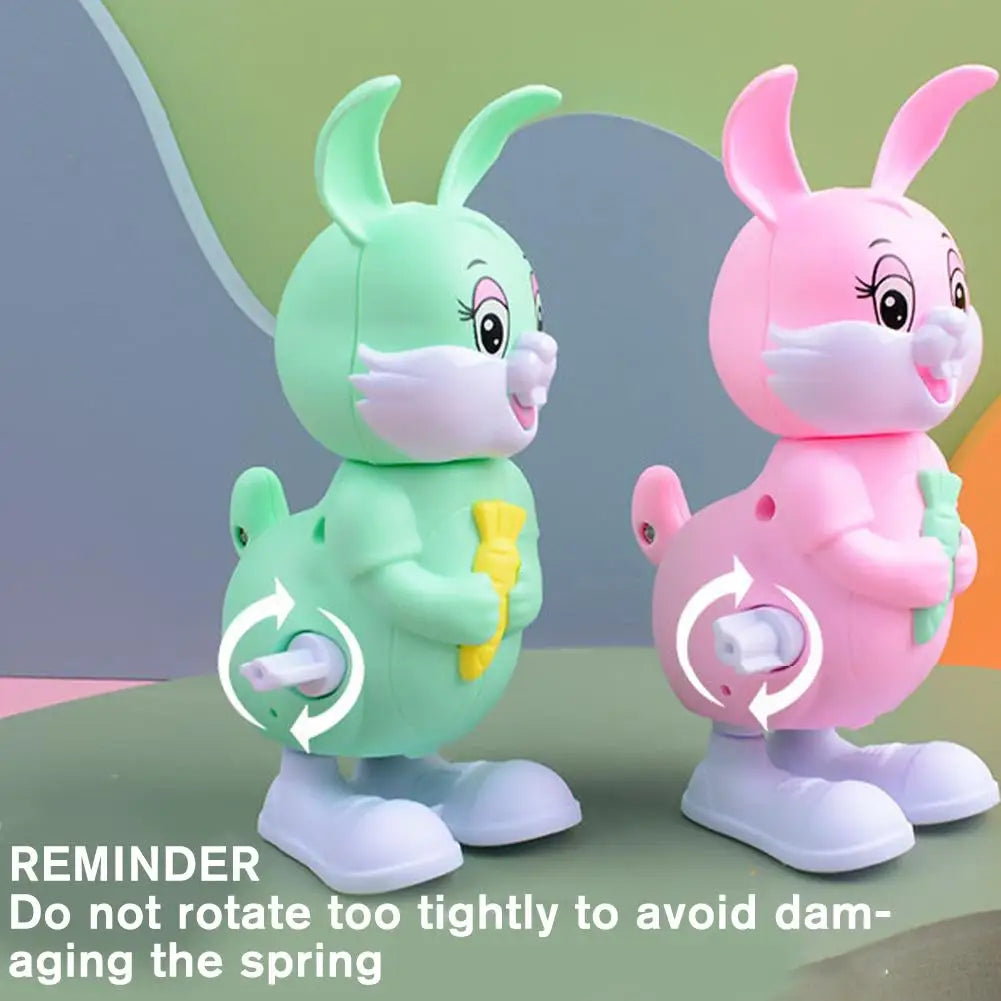 Wind-Up Wiggly for Cat Toy, Interactive Plastic Rabbit Cat Toys, Random Color, Fun Playtime for Cats Best Easter Gift Oasis Select