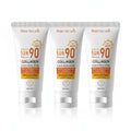 SPF 90 Collagen Sunscreen Cream – Matte, Reef Safe, Sensitive Skin Sunscreen Cream Oasis Select Ivory 80g