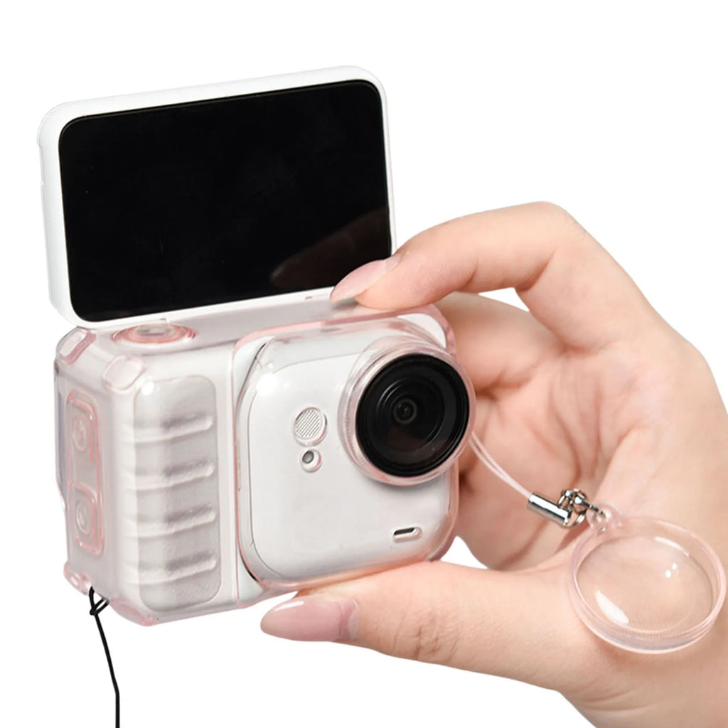 TPU Transparent Cover Lens Cap Lanyard Dustproof Protection Oasis Select