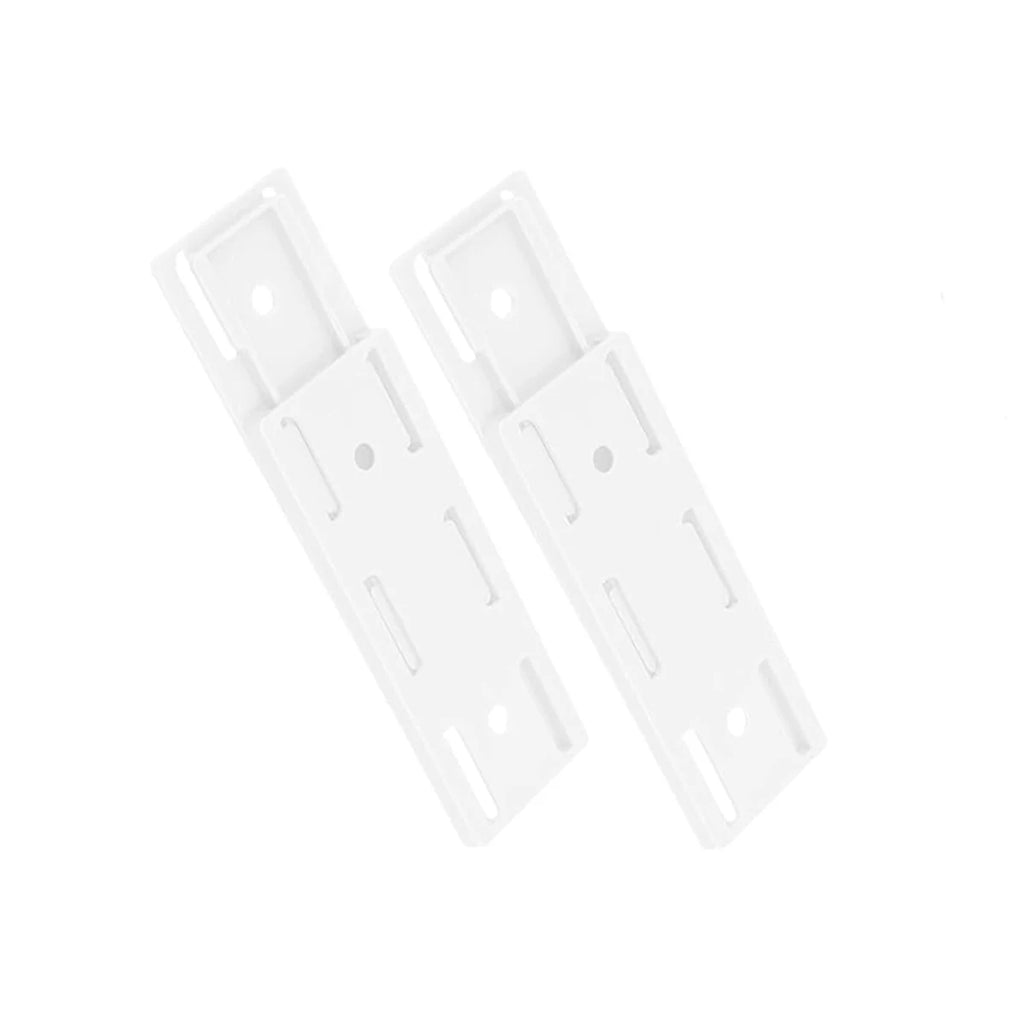 2/4 PCS Power Strip Holder No Drill – Under Desk Mount for Surge Protectors, Wall Cable Organizer for Home Office Kitchen Gaming Oasis Select 2Sets