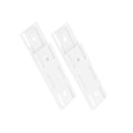 2/4 PCS Power Strip Holder No Drill – Under Desk Mount for Surge Protectors, Wall Cable Organizer for Home Office Kitchen Gaming Oasis Select 2Sets
