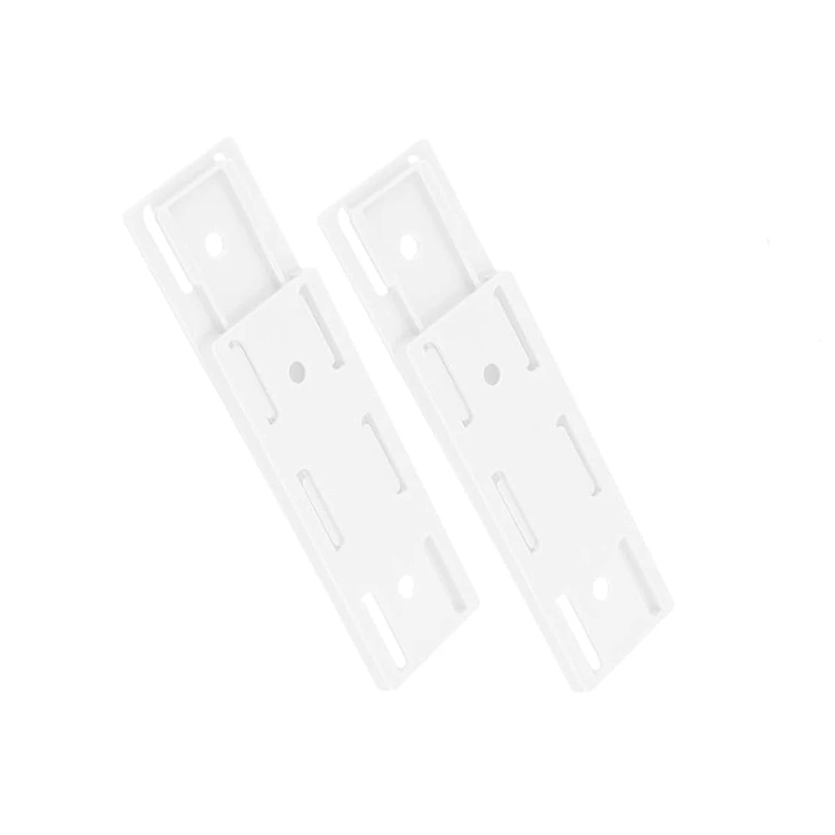 2/4 PCS Power Strip Holder No Drill – Under Desk Mount for Surge Protectors, Wall Cable Organizer for Home Office Kitchen Gaming Oasis Select 2Sets