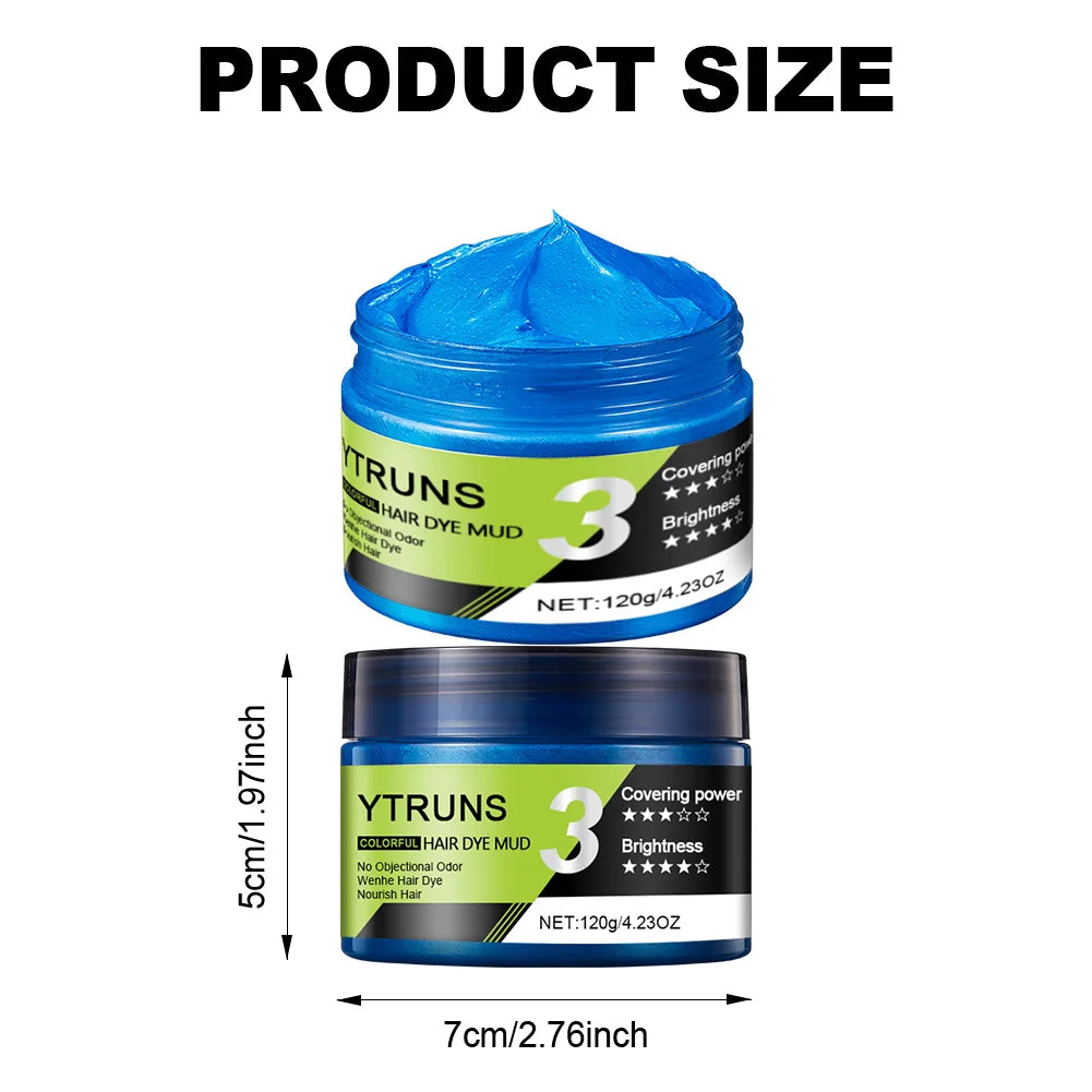 Y2K Temporary Hair Dye Wax – DIY Wash-Out Color Cream 120ml