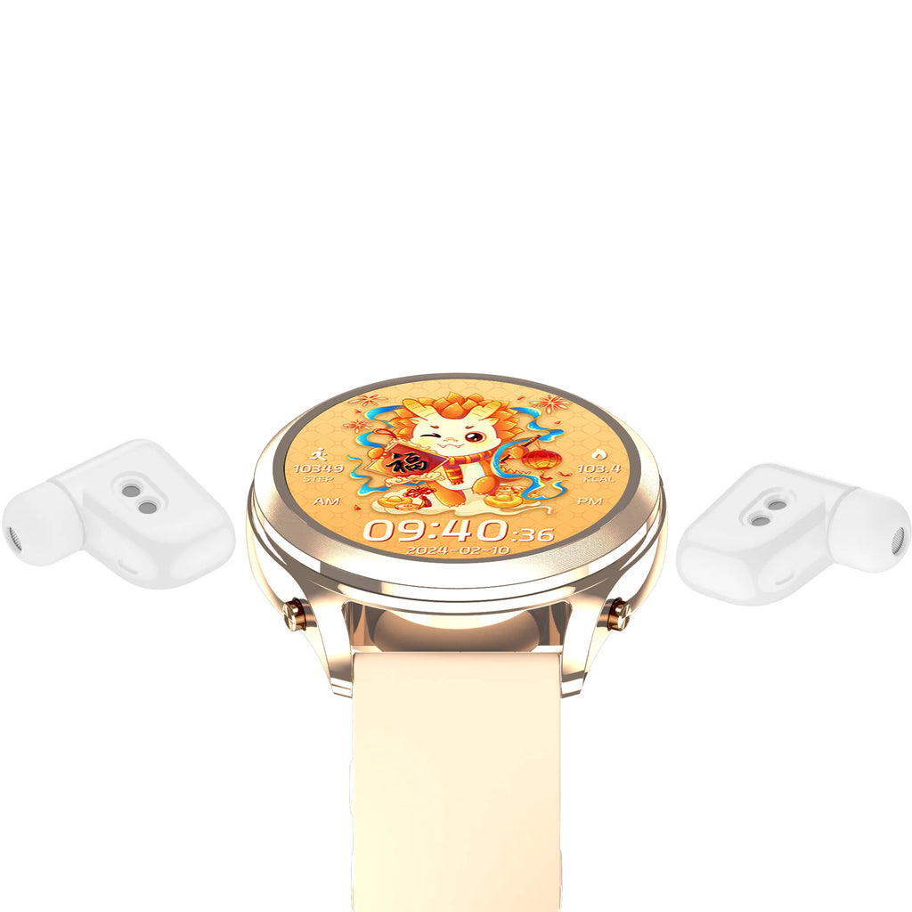 MINGCC 2-in-1 Bluetooth Smartwatch & Headset | Fitness Tracker
