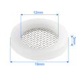 10/40PCS Filter Washer Gasket NBR Rubber Seal Pad 19/22/26/30mm Anti-Corrosion for Shower Garden Hose Washing Machine Faucet Oasis Select 19mm White