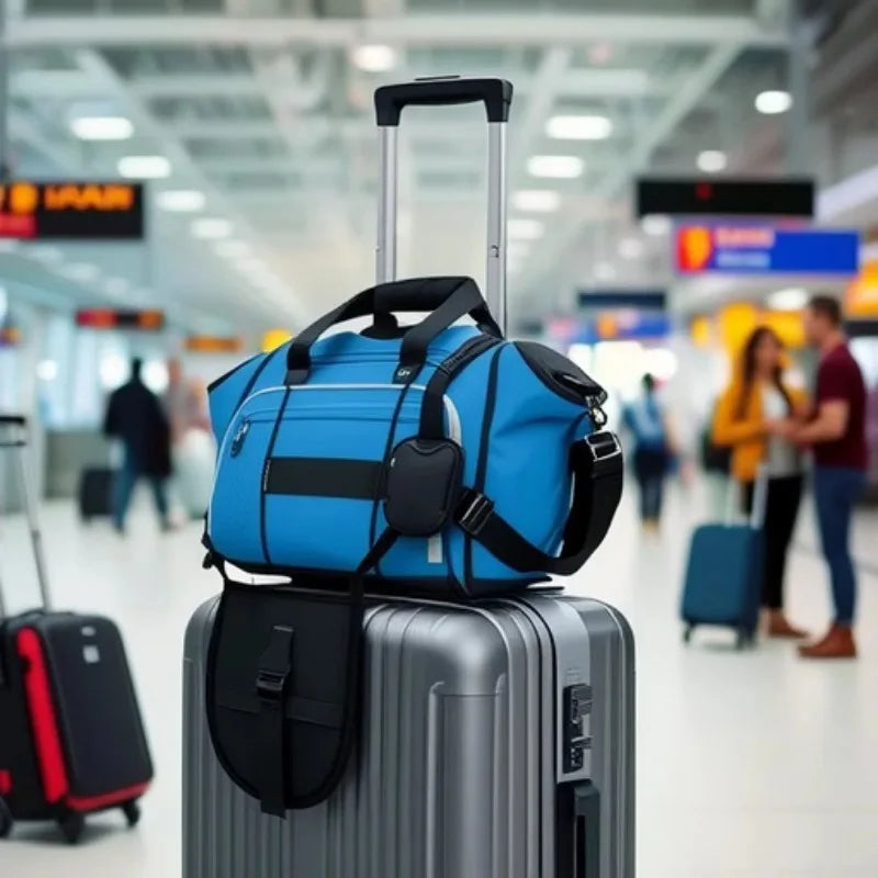 1pcs Luggage Straps with Cross Shaped Straps Wear-resistant Expandable and Load Reducing Oxford Cloth Elastic Rope Oasis Select
