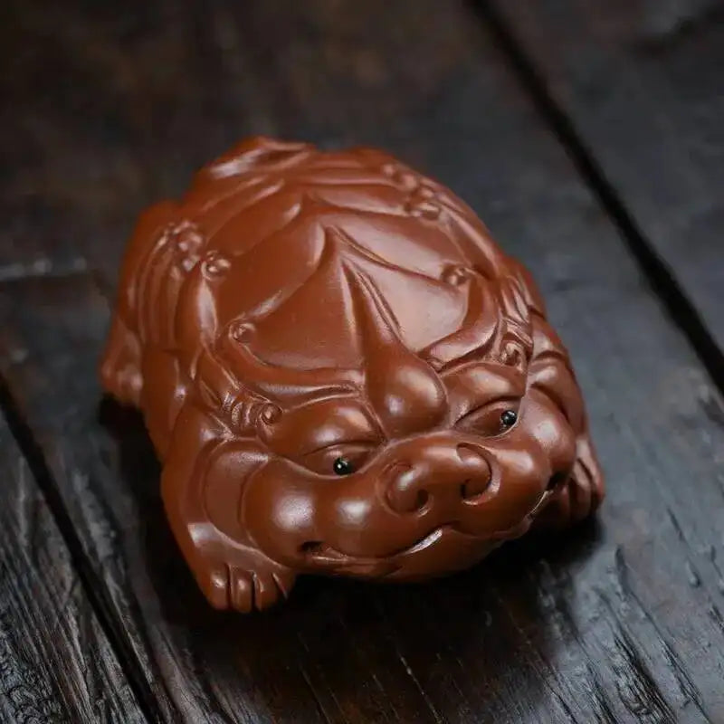 Tea Pet Ornament Sculpture Handmade Wealth-attracting Tea Insect Tea Tray Accessories Чайные украшения Oasis Select
