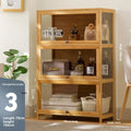 Storage Cabinet Locker Household Baby Wardrobe Children's Toys Snacks Simple Locker Multi-function Household Floor Cabinet Oasis Select Three doors 70 long