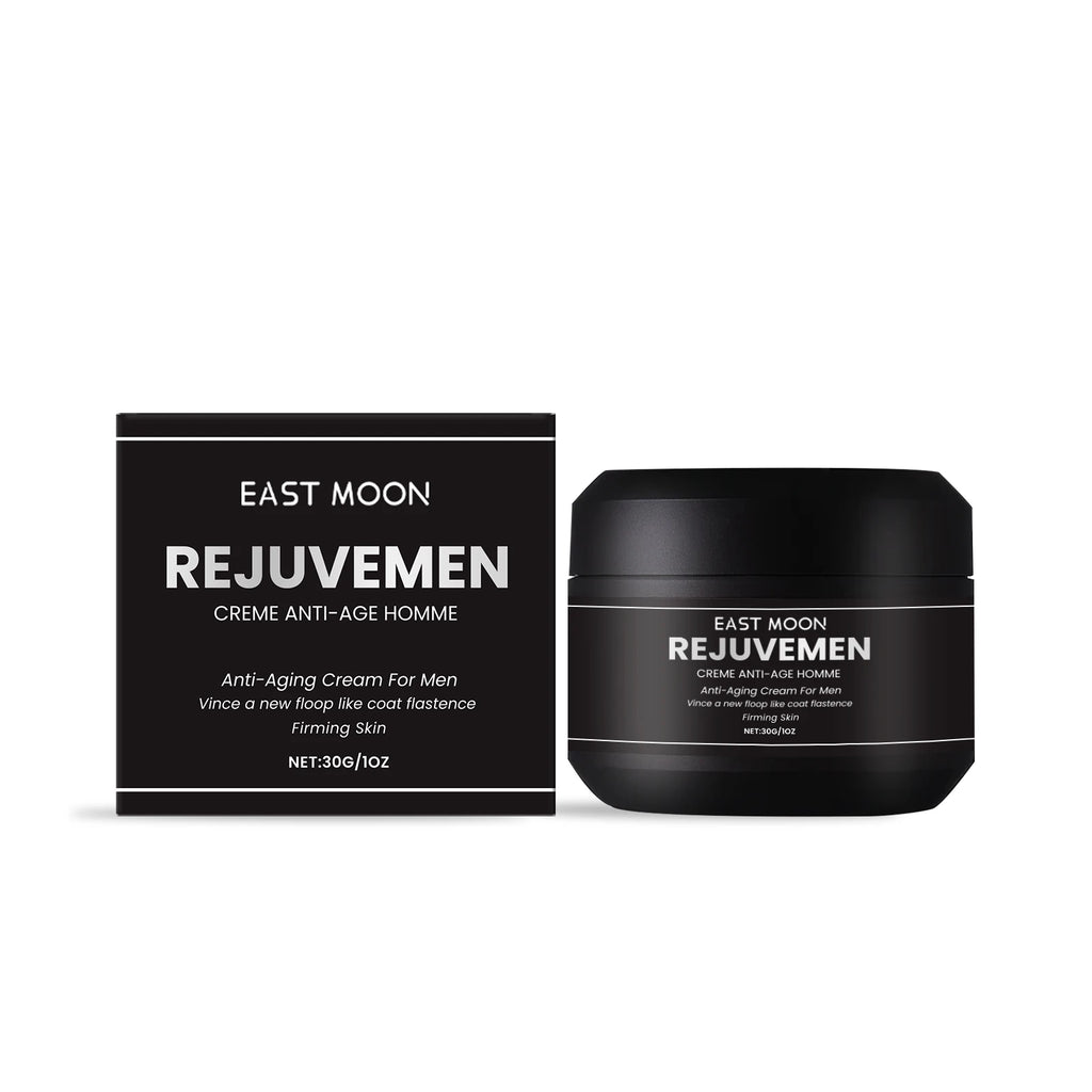 East Moon Men's Moisturizing Cream Moisturizing and Energizing Facial Skin Hydration and Nourishing Reduces wrinkle Facial Cream Oasis Select 30g boxed