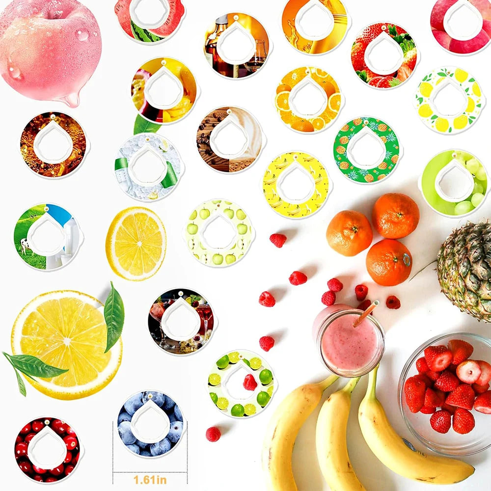 1pcs Flavor Pods for Air Water Bottle Air Bottle Pods Sports Water Cup Rings Outdoor Oasis Select