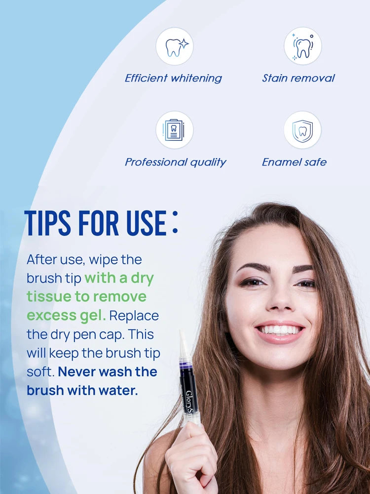 GlorySmile Purple Teeth Whitening Pen – No-Sensitivity Formula