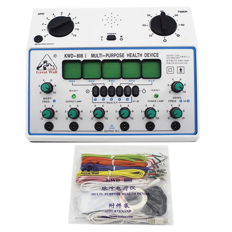 Electronic Acupuncture Electrotherapy Massager | 6-Channel TENS
