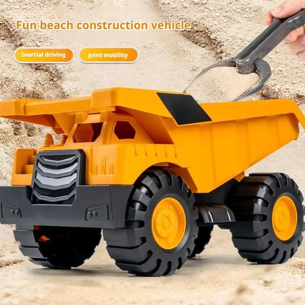 Inertial Driving Construction Truck Toy Beach Digger Bulldozer Tipper Early Education Construction Vehicles Toys Kids Toys Oasis Select