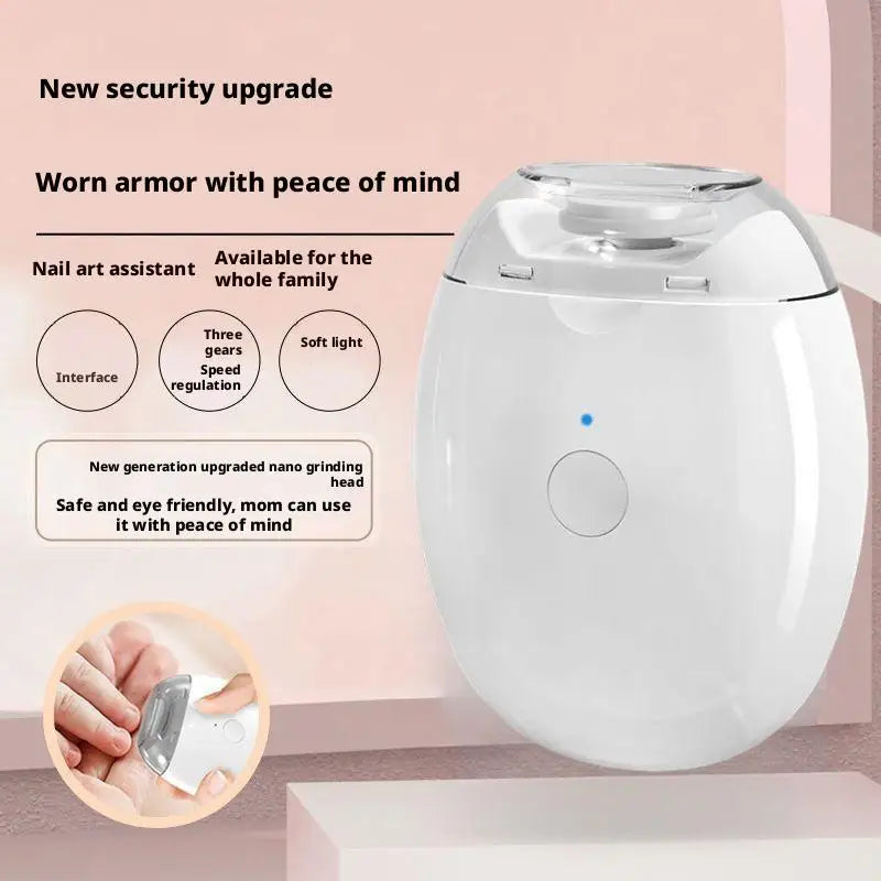 2-in-1 Electric Nail Clipper & Grinder with LED Light Electric Nail Clipper Oasis Select