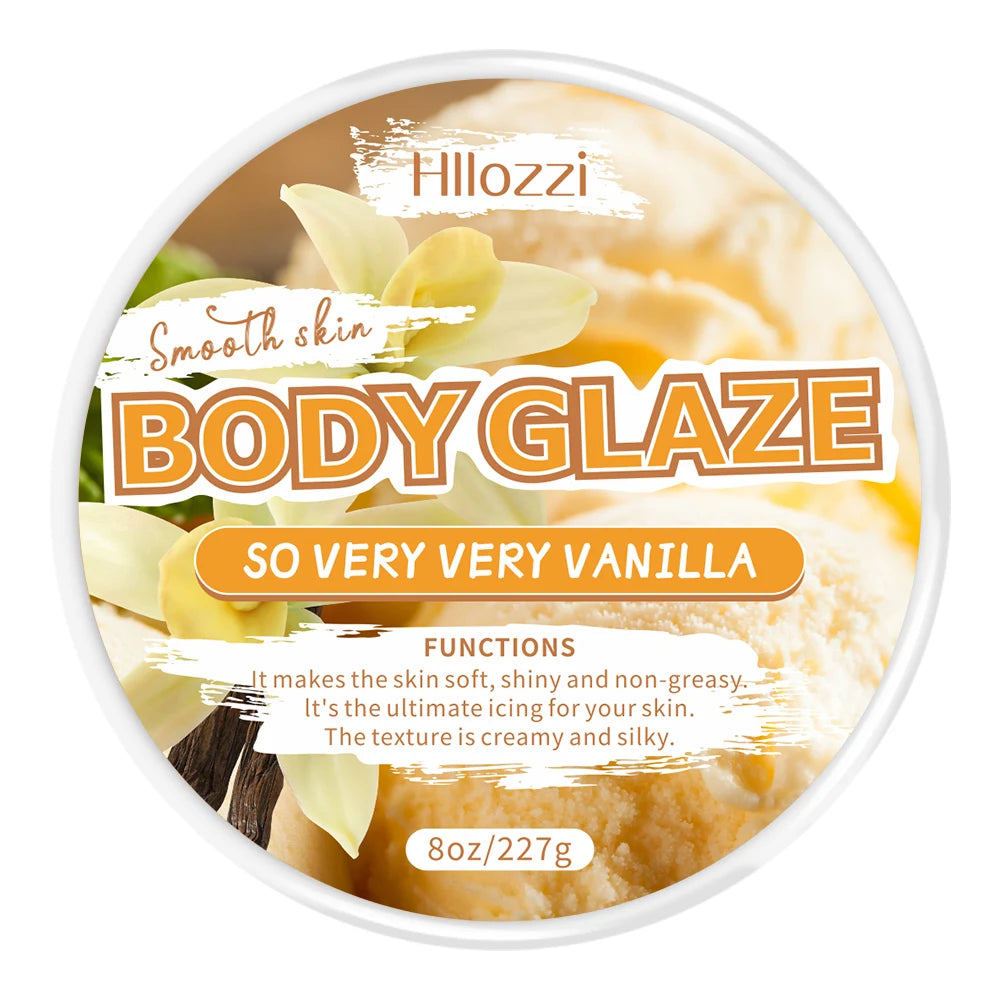 8oz 2oz Body Glaze Vanilla Moisturizes, Protects, and Repairs Skin Brighten skin Boost radiance Oasis Select 8oz Body Glaze
