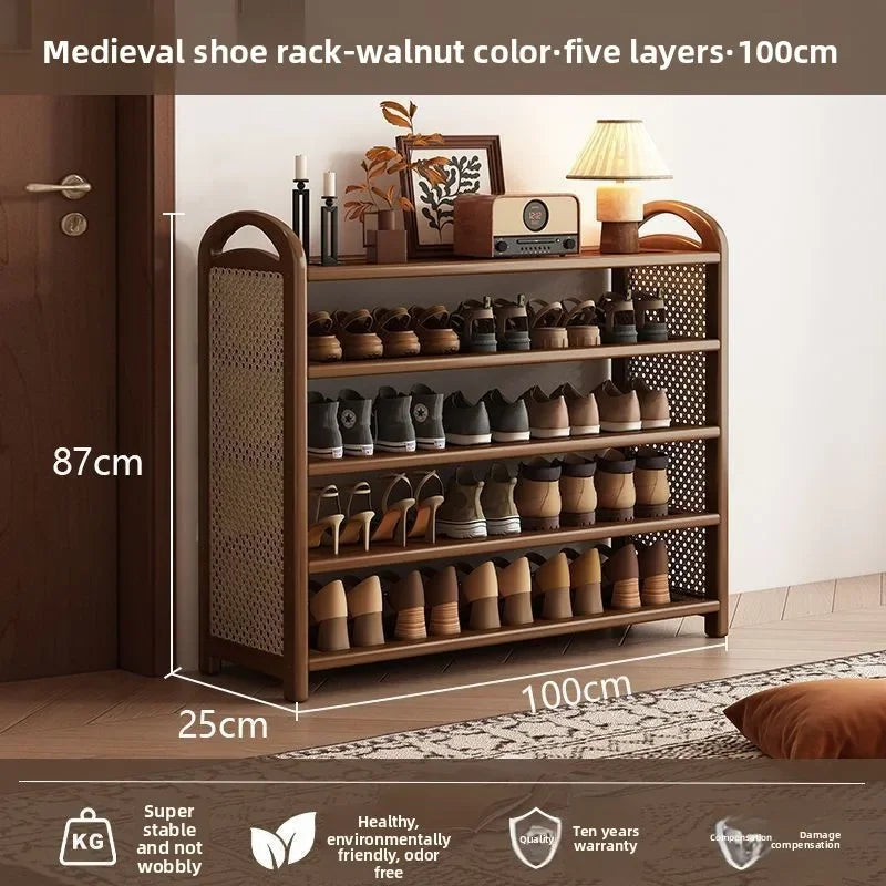 Multi-functional Shoe rack Multi-layer shelf Entry entrance Large capacity shoe storage cabinet Oasis Select 5A floor