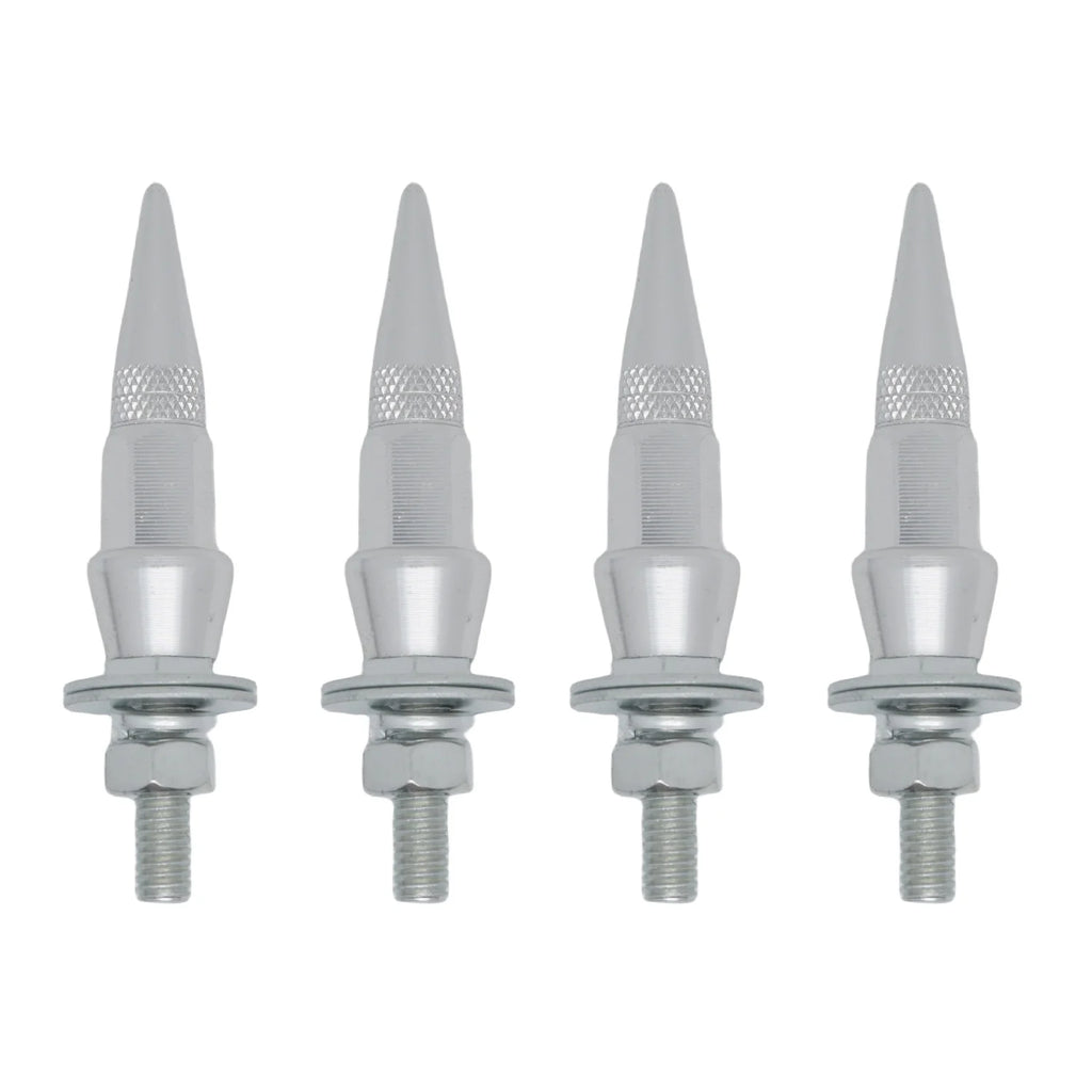 Car license plate universal, motorcycle universal, frame screw modified M6 for license plate holder screw aperture pointed hat Oasis Select 4pcs 4