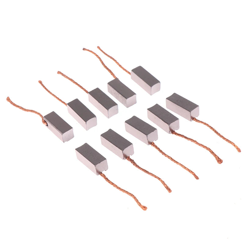 Hot Sale 10pcs 8*8*20mm Carbon Brush For Automobile Heater Blower Fan Air-blower Oasis Select
