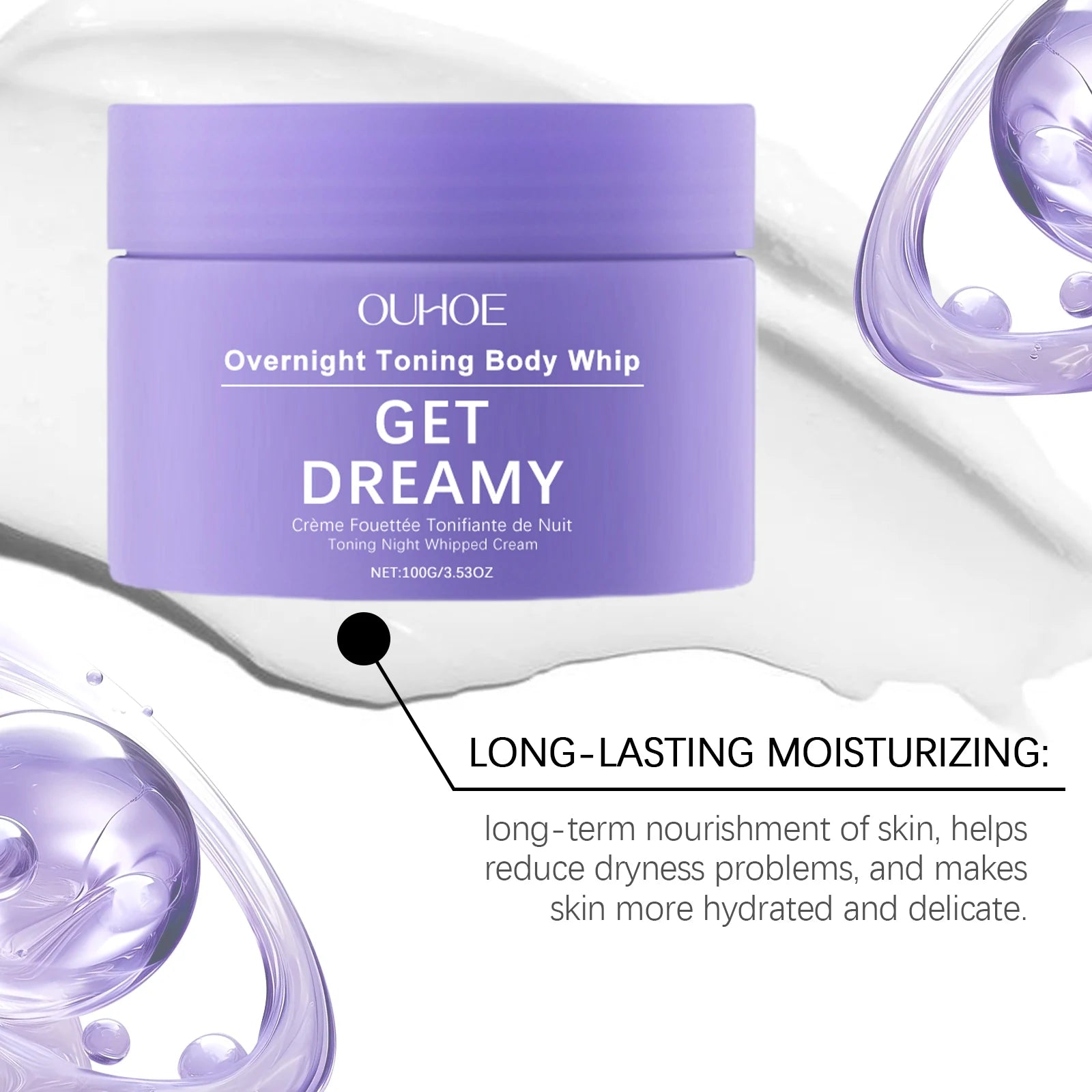 100ml Body Lotion Deep Moisturizing Skin Essence Cream Effectively Prevent Dry Skin Firming Skin Cream Body Care Products Oasis Select