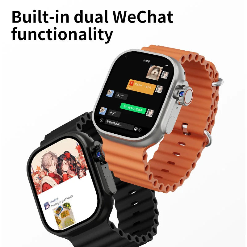 DW100 Pro+ Smartwatch Touch ID 5G Full Netcom Smart Watch Men With Play Store Free Download App WIFI GPS WIFI 2.29inch Amoled Oasis Select