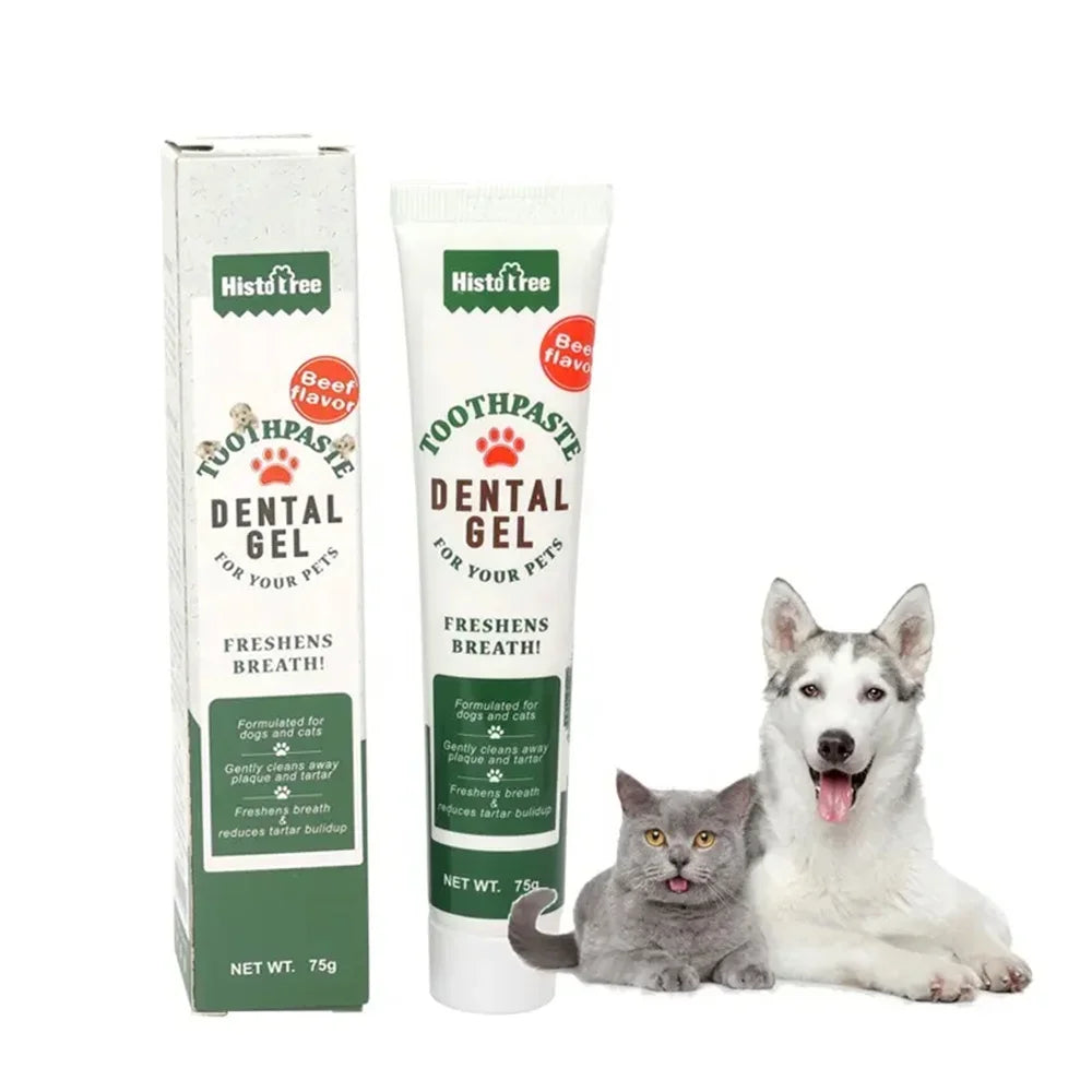 Vanilla & Beef Pet Toothpaste for Dogs & Cats – Dental Care