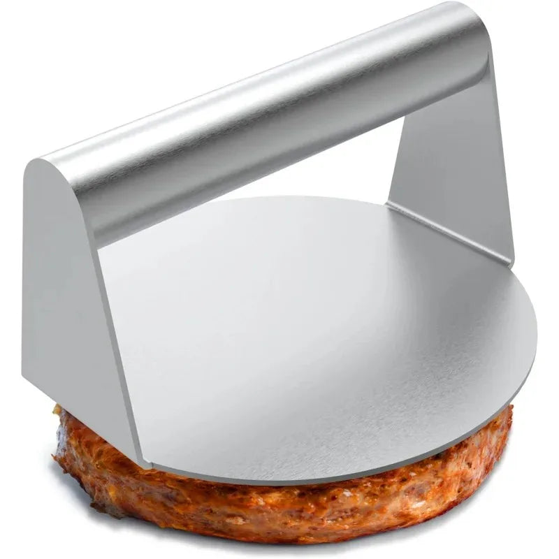 Hamburger Meat Press 430 Stainless Steel Non-Stick Meat Burger Press Circular Square Burger Kitchen Tool Meat Press Oasis Select