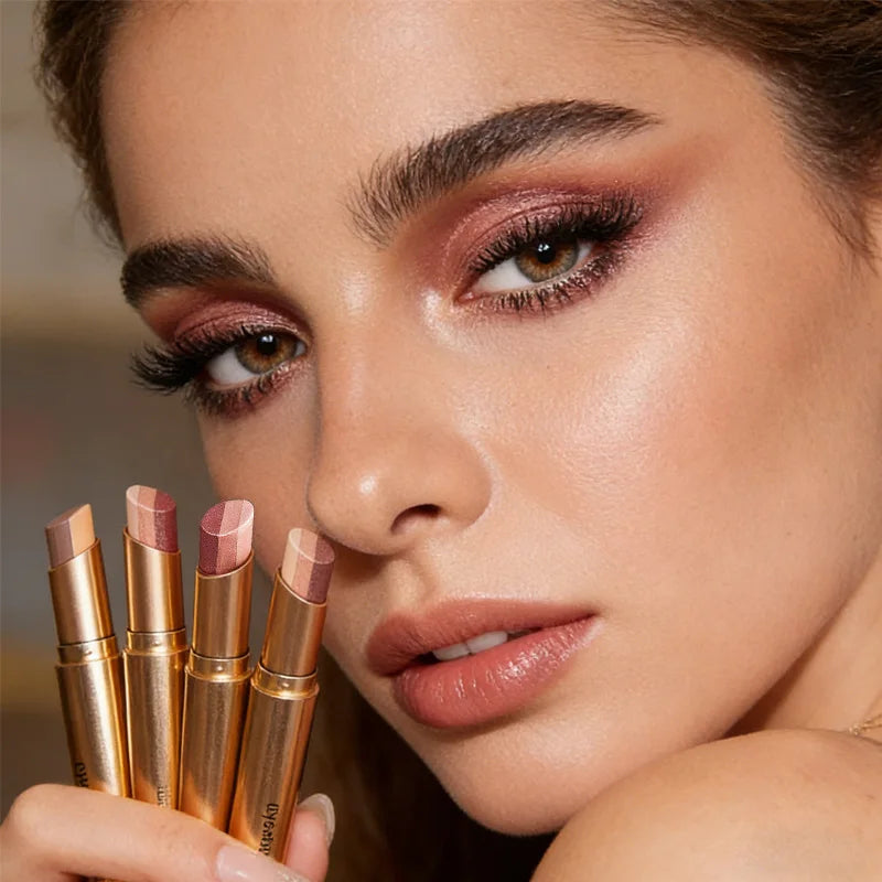 3-Color Waterproof Eye Shadow Stick – Easy Beginner Eyeshadow Eye Shadow Stick Oasis Select