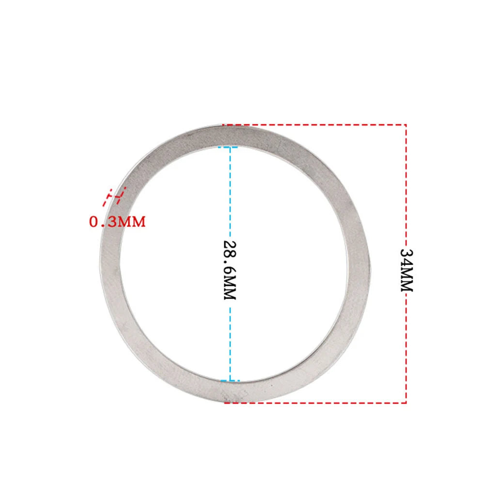 High Quality Practical Bicycle Components Headset Washers Washers Silver Washers Bicycle Components Components Oasis Select