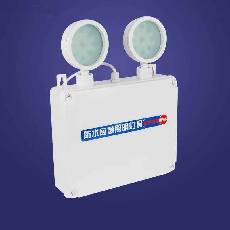SHINEKNOT IP65 Double Head LED Emergency Light 6W 200–240V