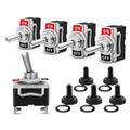 5Pcs Heavy Duty Car Boat Rocker Toggle Switch 15A 250V 2Pin SPST ON/OFF Rocker Switches with Waterproof Boot Spst Rocker Switch Oasis Select 5 packs