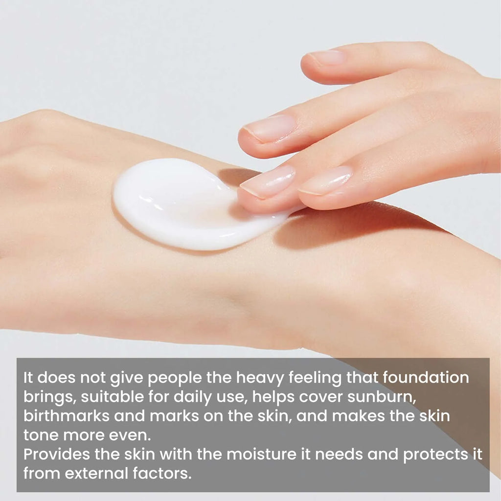 Makeup Cream for Women Natural Moisturize Foundation Concealer Whiten Oil Control Invisible Pores Full Coverage Lightening Cream Oasis Select