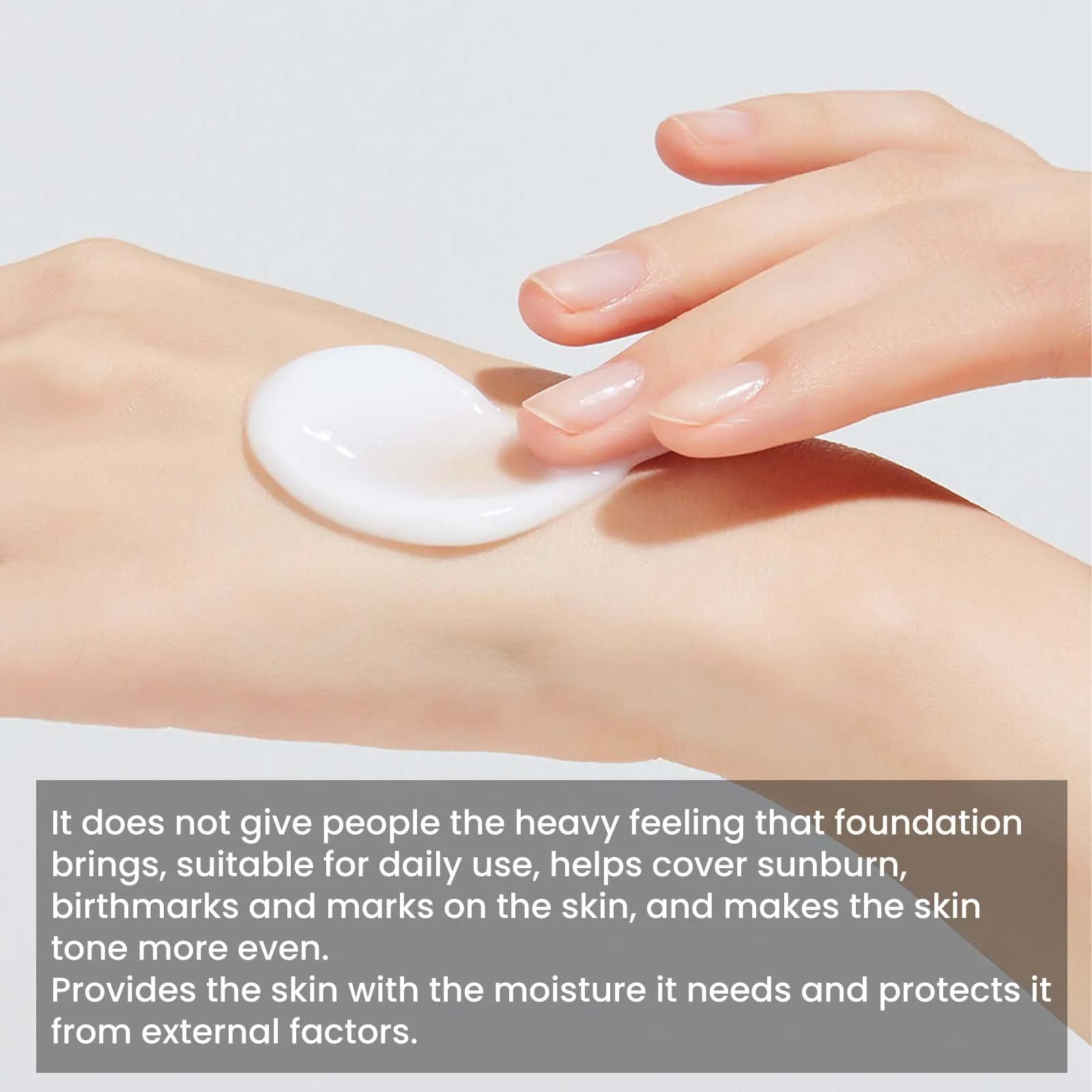 Makeup Cream for Women Natural Moisturize Foundation Concealer Whiten Oil Control Invisible Pores Full Coverage Lightening Cream Oasis Select