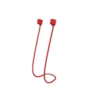 1-5pcs for AirPods Magnetic Silicone Anti-lost Neck Strap Wireless Earphone String Rope Headphone Cord Earphone Accessories Oasis Select Red Magnetic